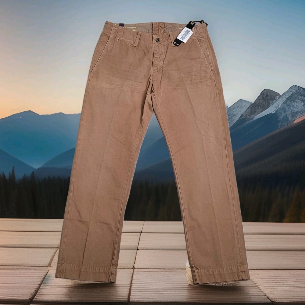 NWT Citizens of Humanity Pearl Harbor Chino Pants Women 26 Ankle Crop Made USA